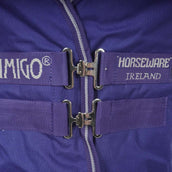 Amigo Turnout Medium Hero 900 200g Atlantic Blue/AB Ivory