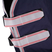 Weatherbeeta Heavy Turnout Rug Combo Neck Comfitec Essential 360g Navy/Silver/Red