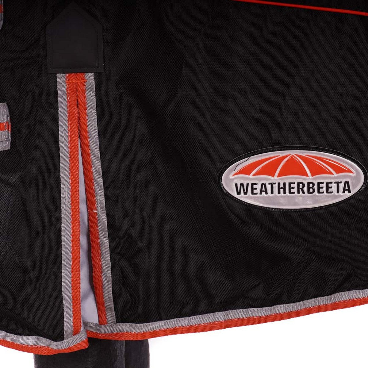 Weatherbeeta Comfitec Premier Therapy-Tec Detach-A-Neck Lite Plus Zwart/Zilver/Rood