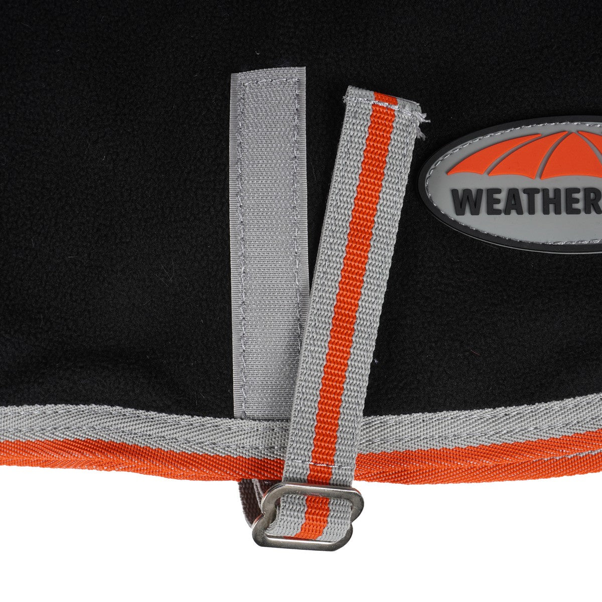 Weatherbeeta Dog Coat Therapy-Tec Fleece Black/Silver/Red