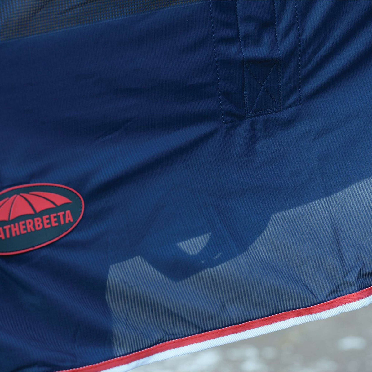 WeatherBeeta Standard Neck Scrim Cooler Navy/Red/White