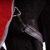 Weatherbeeta Medium Turnout Rug Comfitec Classic Standard Neck 220g Red/Silver/Navy