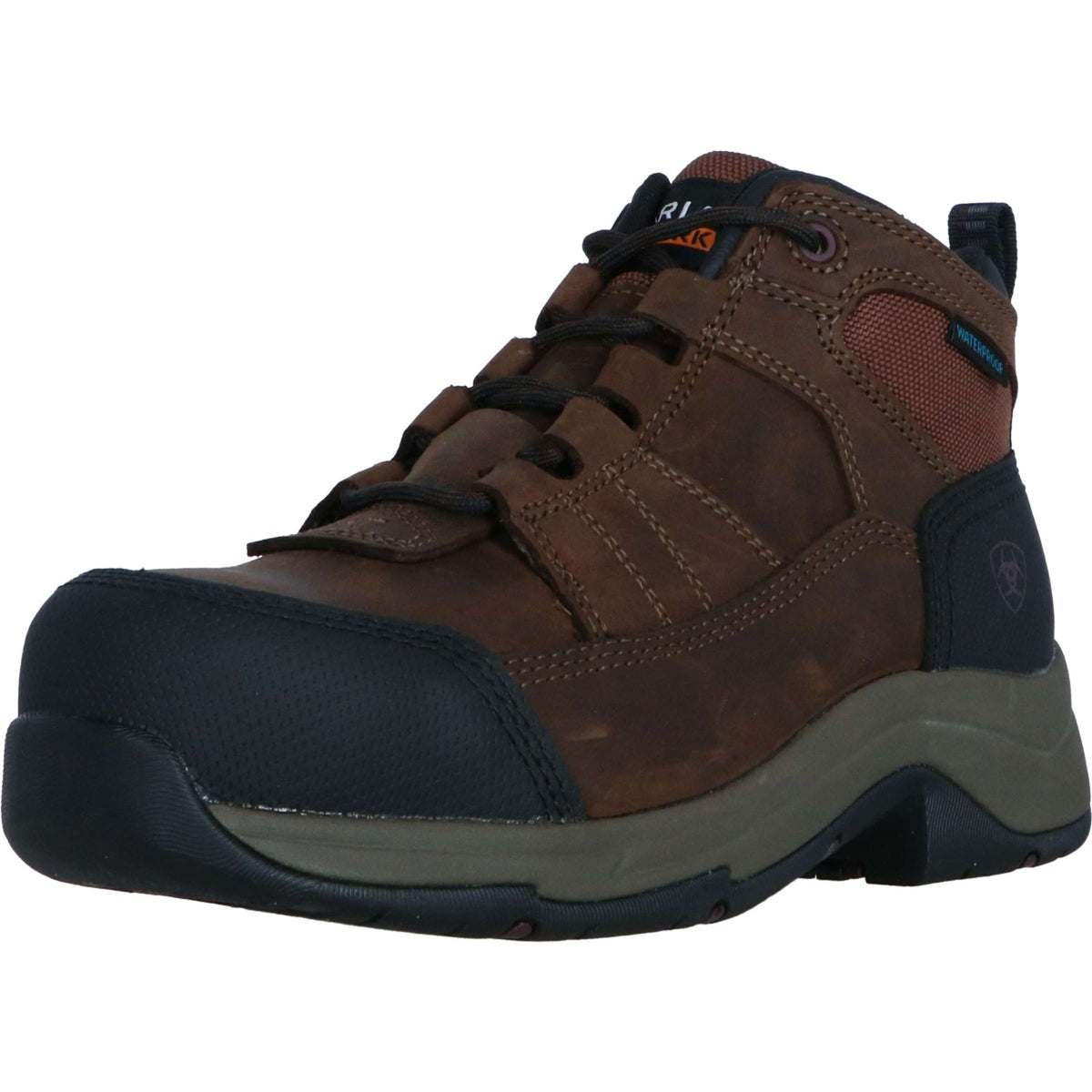 Ariat Stalschoenen Telluride Work H2O Stalen Neus Distressed Brown