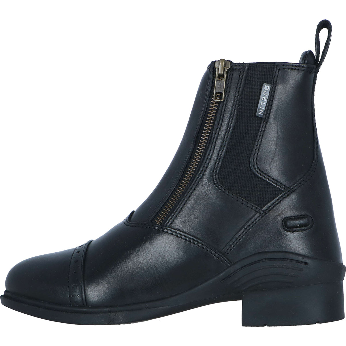 Dublin Boots Evolution Double Zip Front Zwart