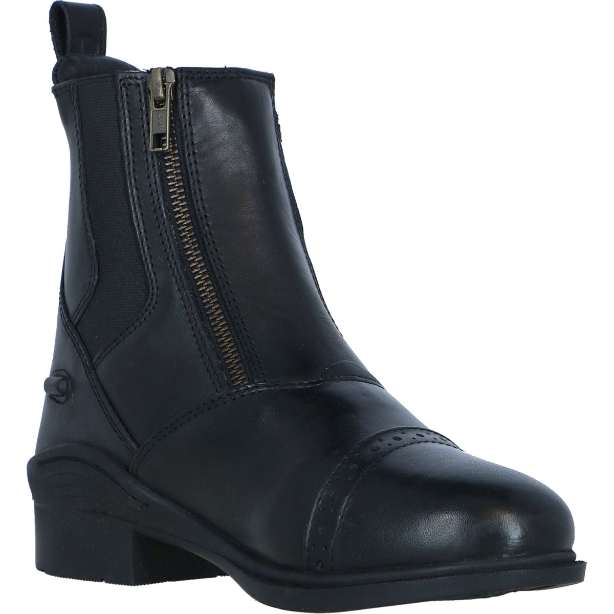 Dublin Boots Evolution Double Zip Front Zwart