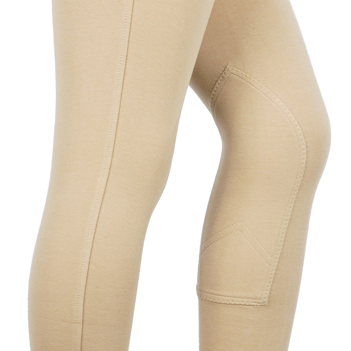 Dublin Rijbroek Supa-Fit Zip Up Knee Patch Jodhpurs Beige