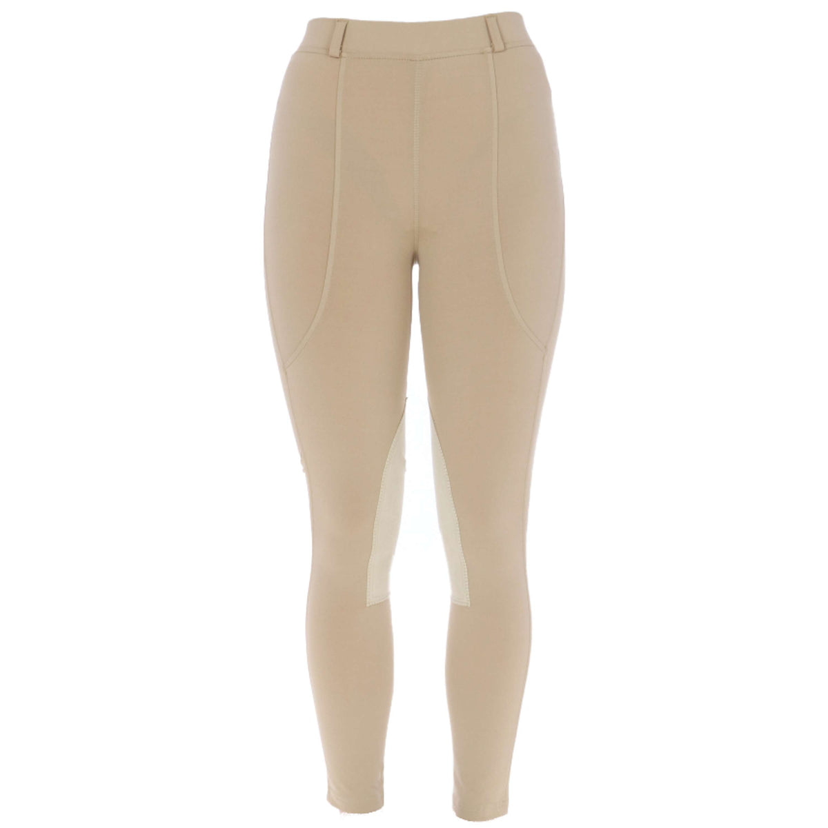 Dublin Rijlegging Kidss Performance Flex Knee Patch Beige