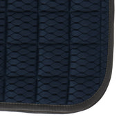 LeMieux Zadeldekje Carbon Mesh Air Square CC Navy