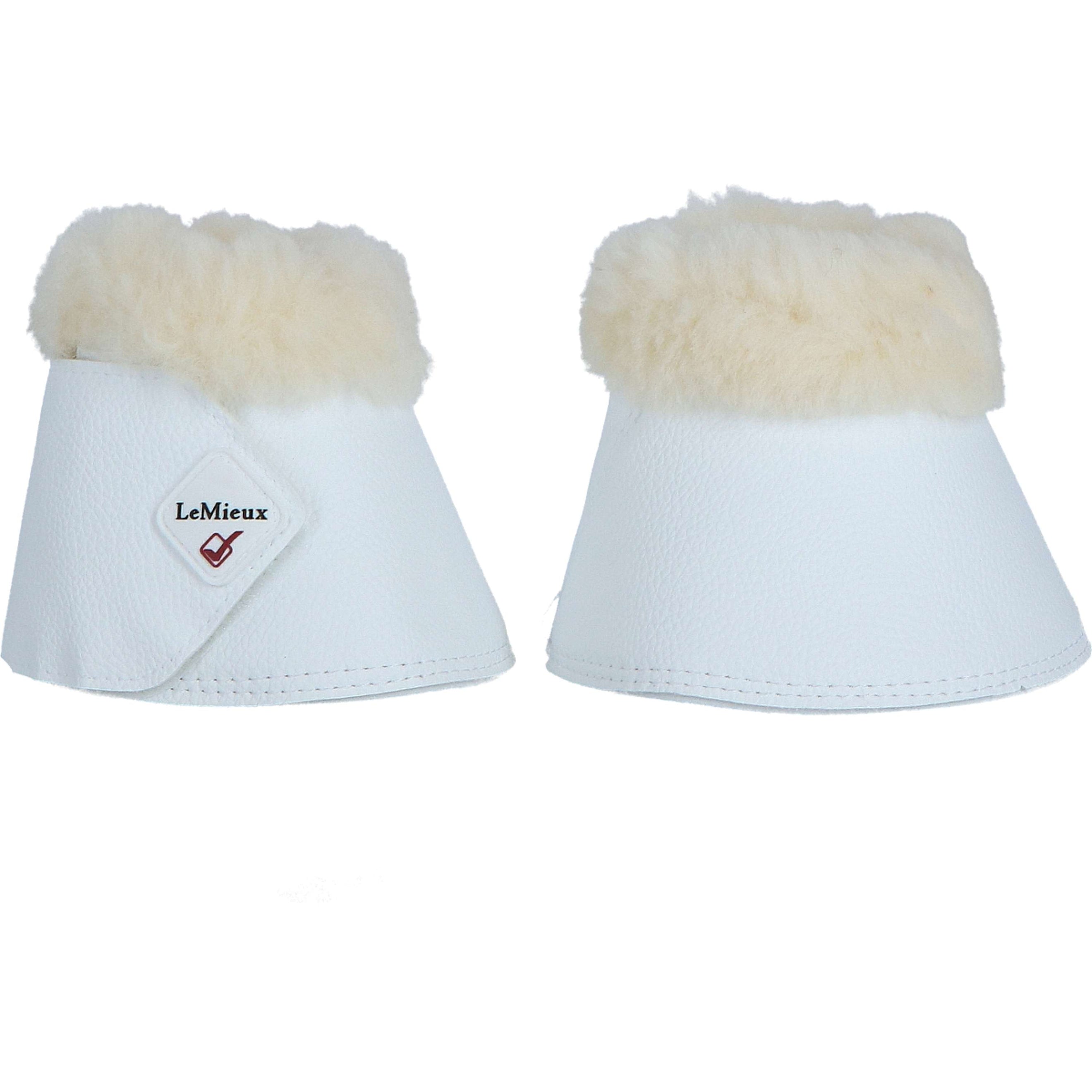 LeMieux Springschoenen WrapRound Fleece Wit/Naturel LeMieux Springschoenen WrapRound Fleece Wit/Naturel