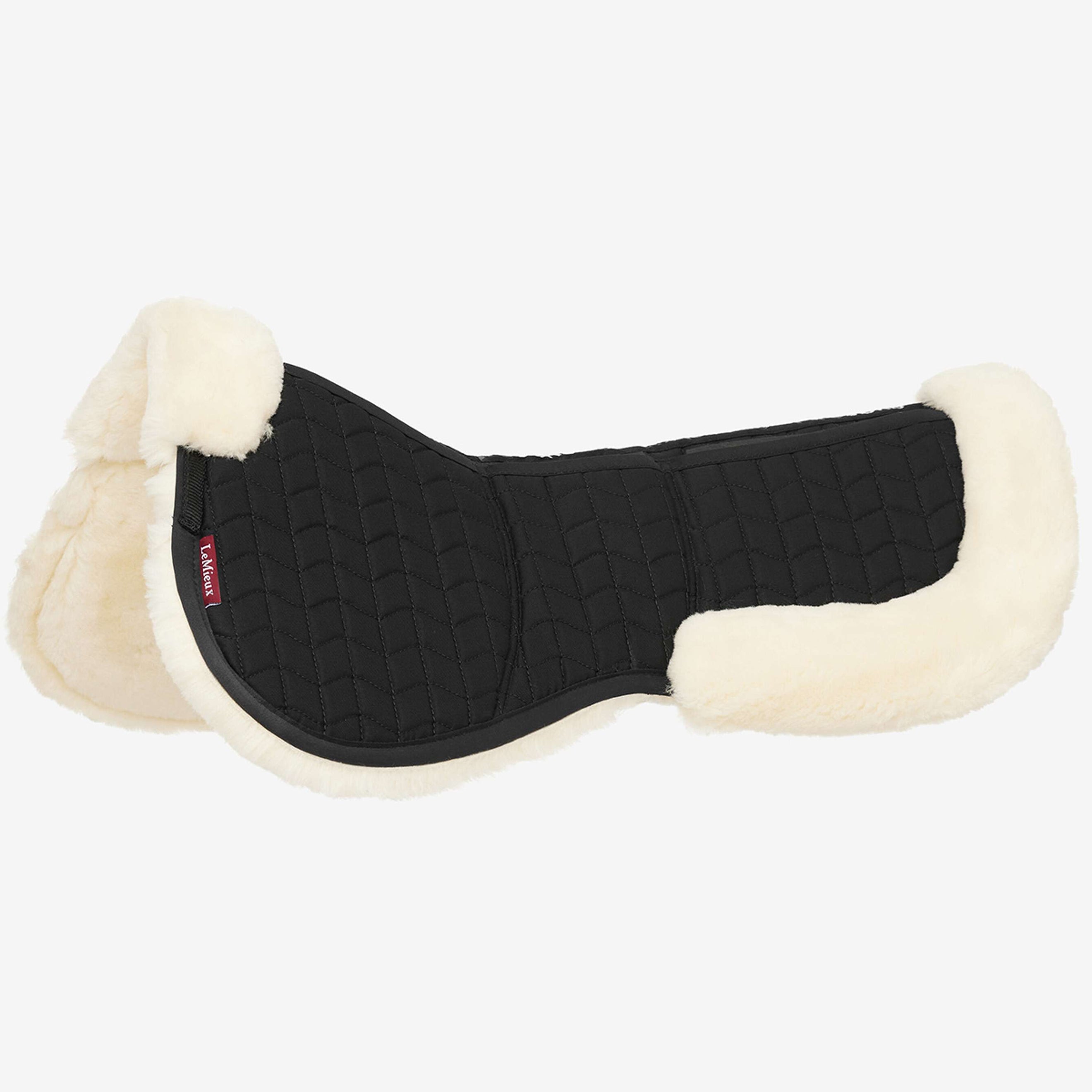 LeMieux Zadelonderlegger ProLambs Pro-Sorb 3 vakken Zwart/Naturel LeMieux Zadelonderlegger ProLambs Pro-Sorb 3 vakken Zwart/Naturel