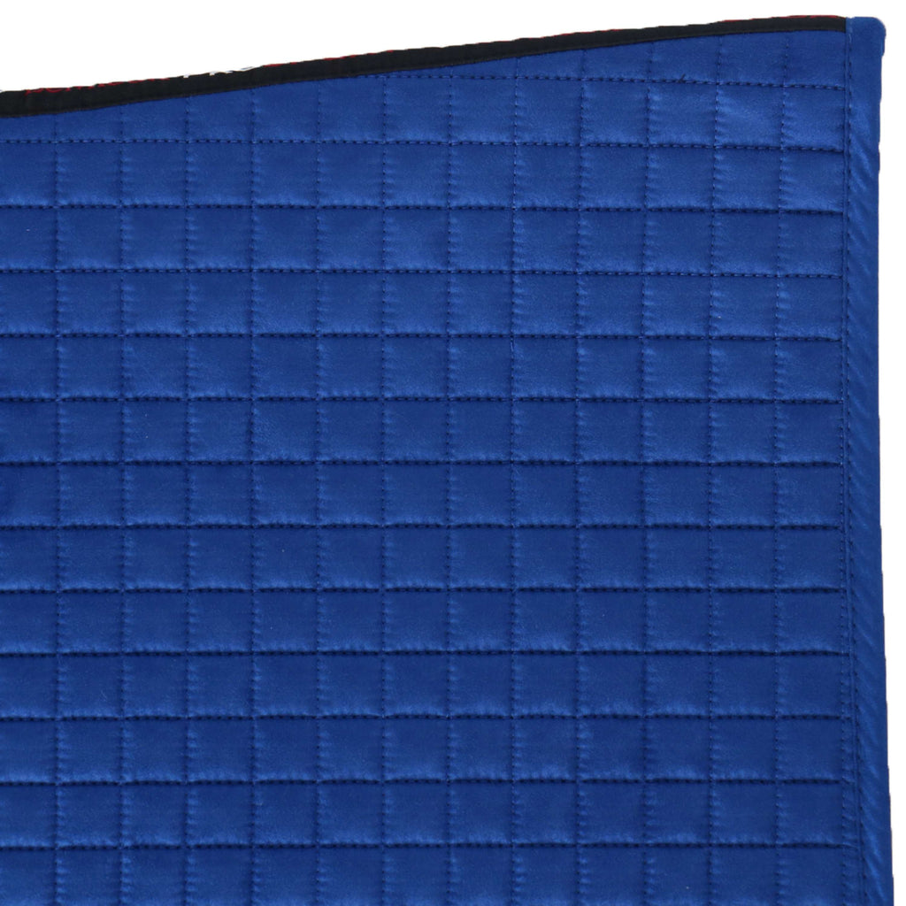 LeMieux Zadeldekje Luxury Square Dressuur Benetton Blue