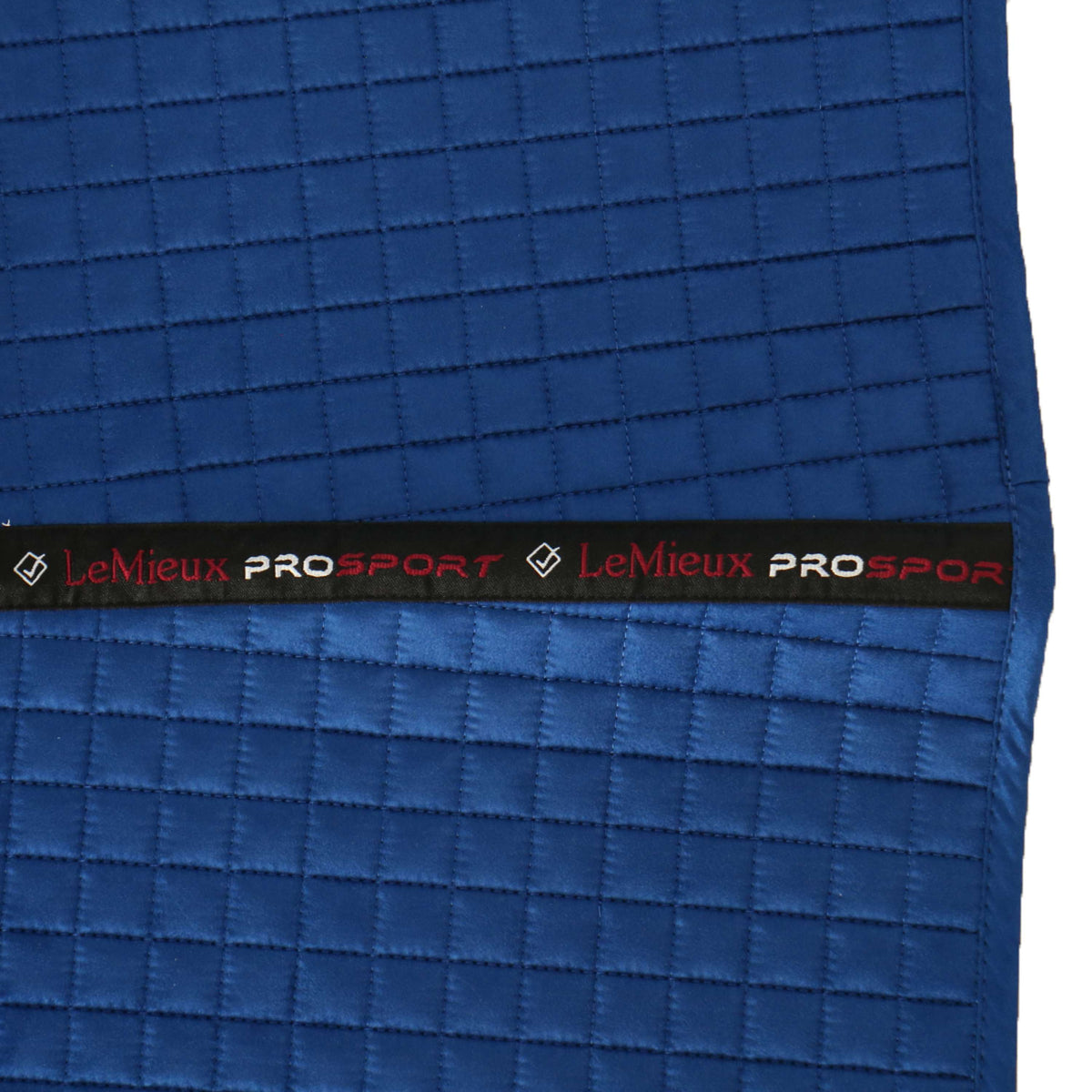 LeMieux Zadeldekje Luxury Square Dressuur Benetton Blue