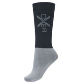 Oxer Socks Slim Foot 3-pack Antraciet