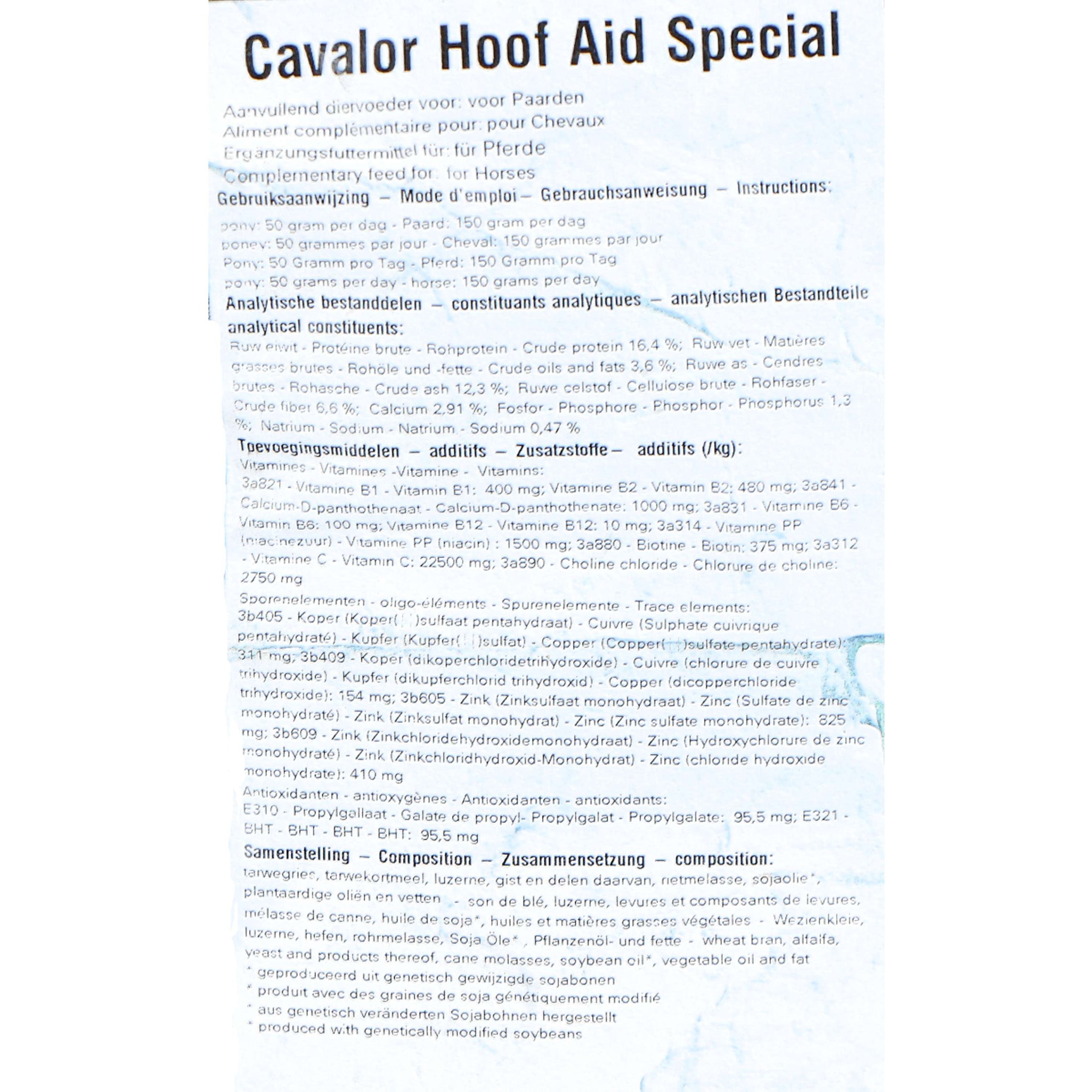 Cavalor Hoof Aid Special Cavalor Hoof Aid Special