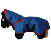 Crafty Ponies Buitendeken Blauw/Rood DE