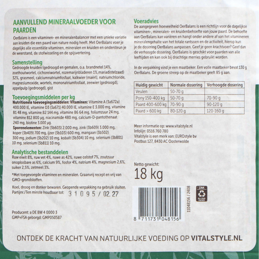 Vitalstyle Brok OerBalans