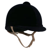 Charles Owen Cap Hampton Black