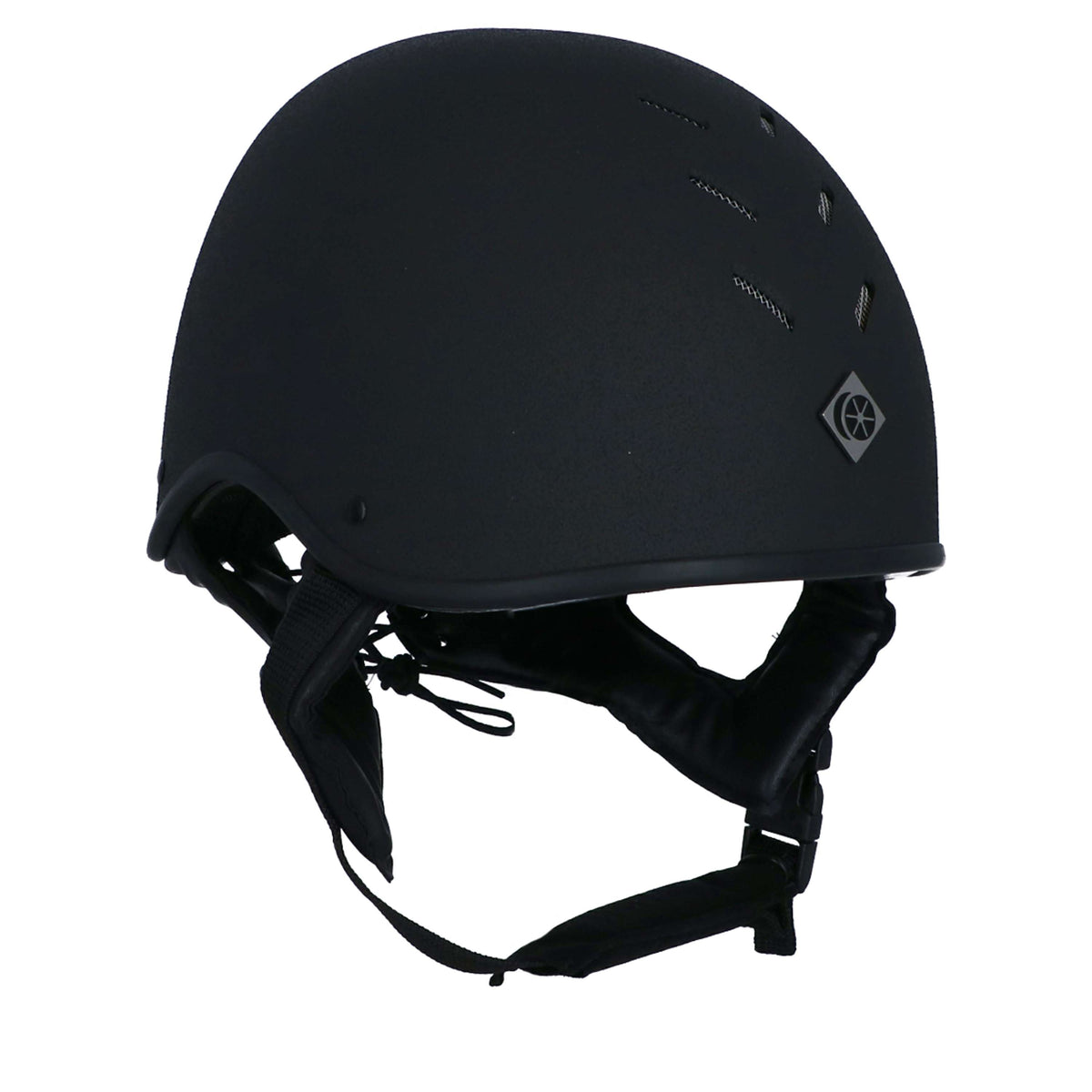 Charles Owen Cap MS1 Pro Jockey Skull Black