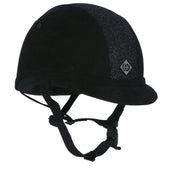 Charles Owen Cap YR8 Sparkly Centre Black