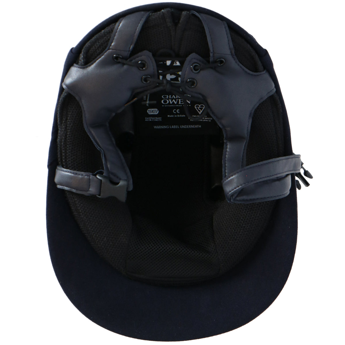 Charles Owen Cap SP8 Plus Navy