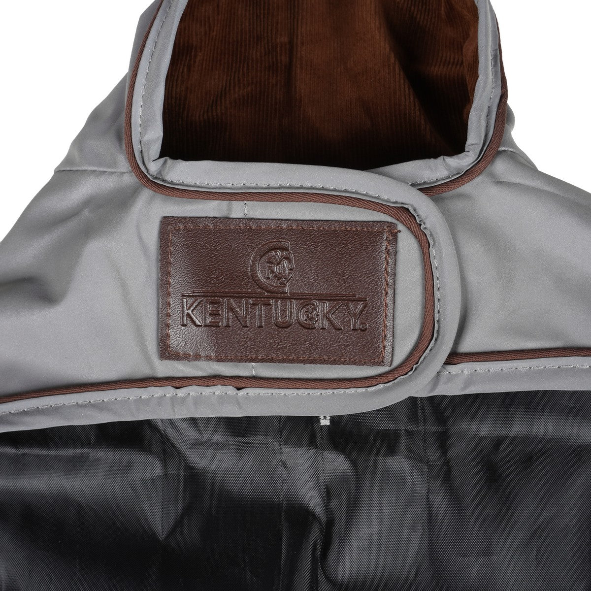 Kentucky Hondenjas Reflective & Water Repellent Silver