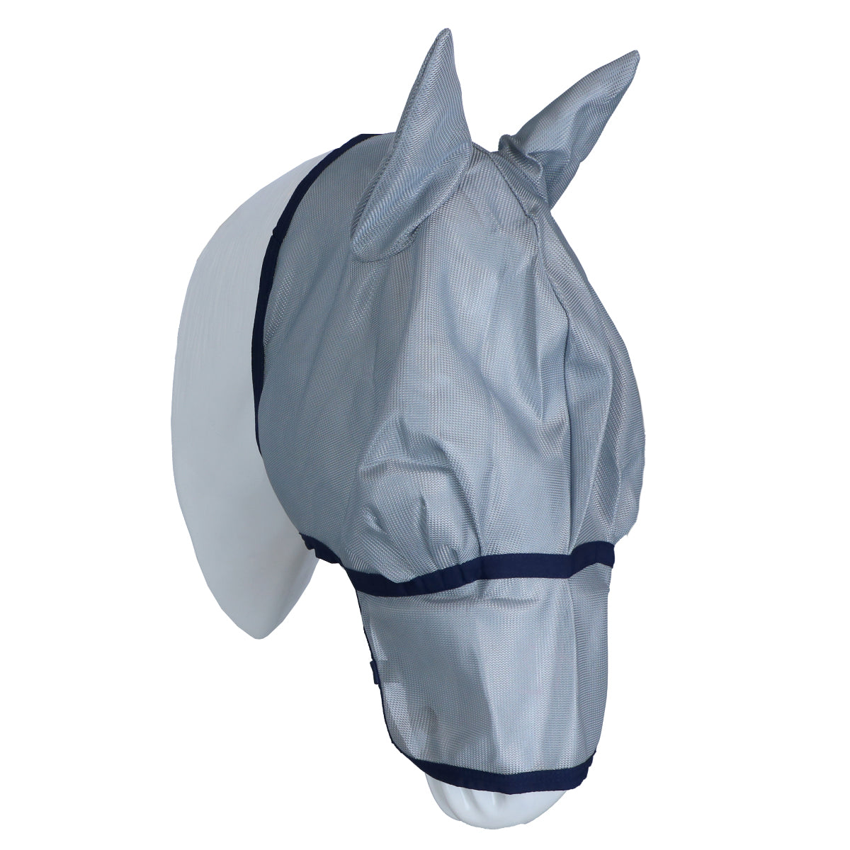 Bucas Buzz-Off Vliegenmasker Extended Nose Blue