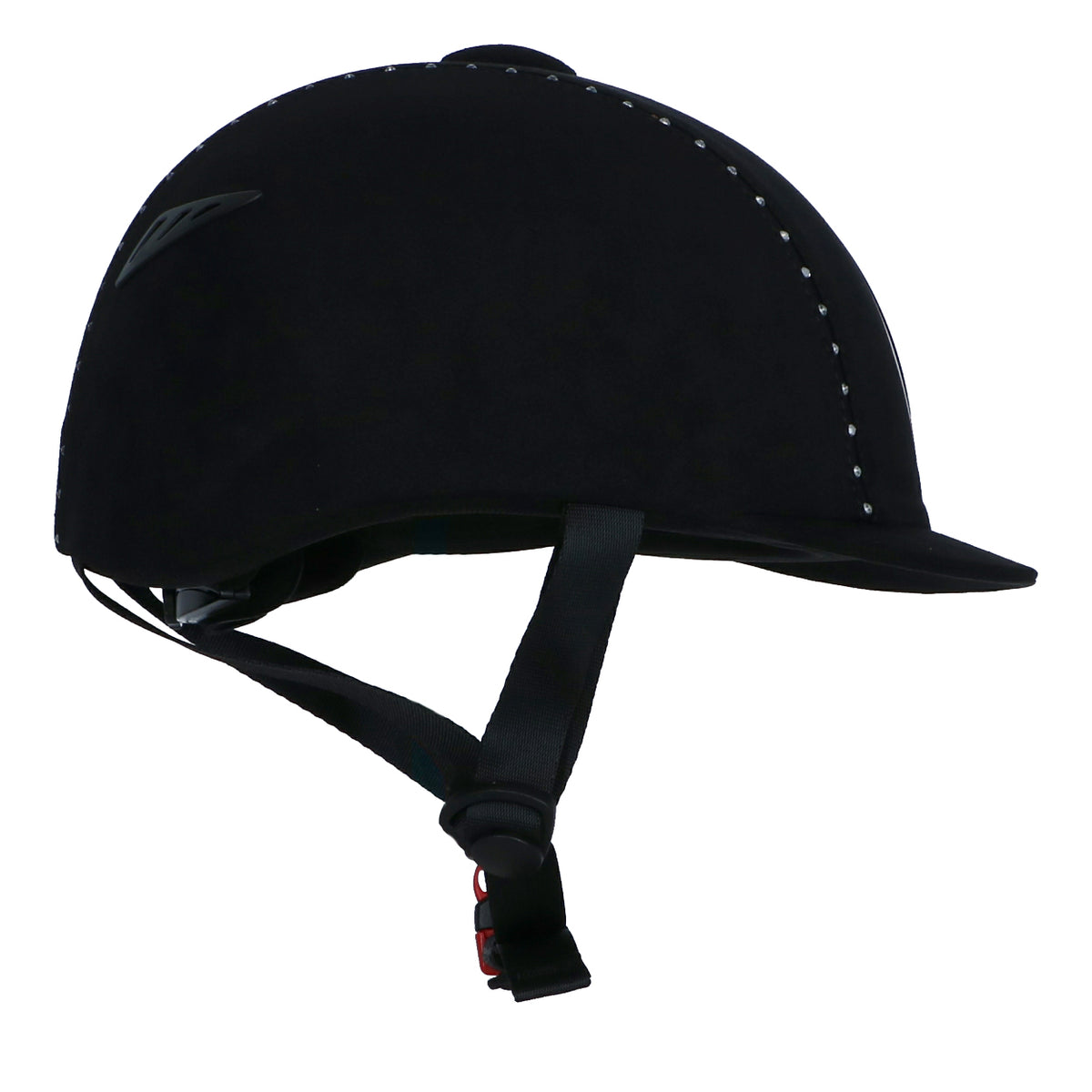 Choplin Cap Aero Verstelbaar, Strass Zwart/Strass