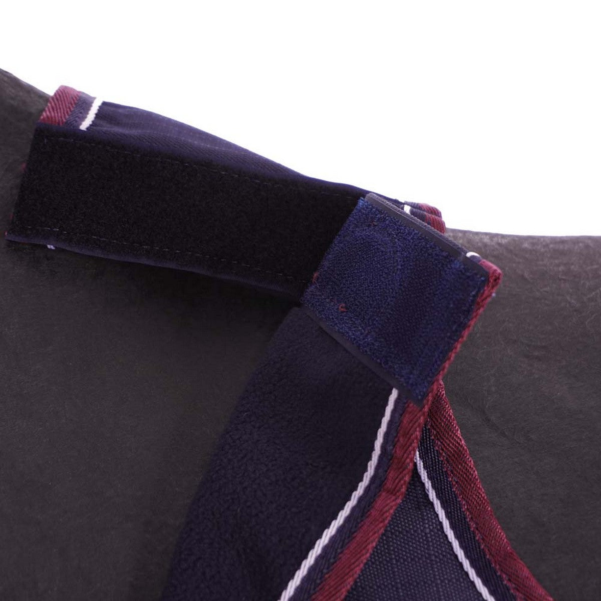 EQUITHÈME Uitrijdeken Tyrex 1200D Polar Fleece Navy/Burgundy