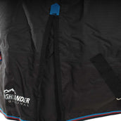 Highlander Original Winterdeken Turnout 200g Combo Zwart