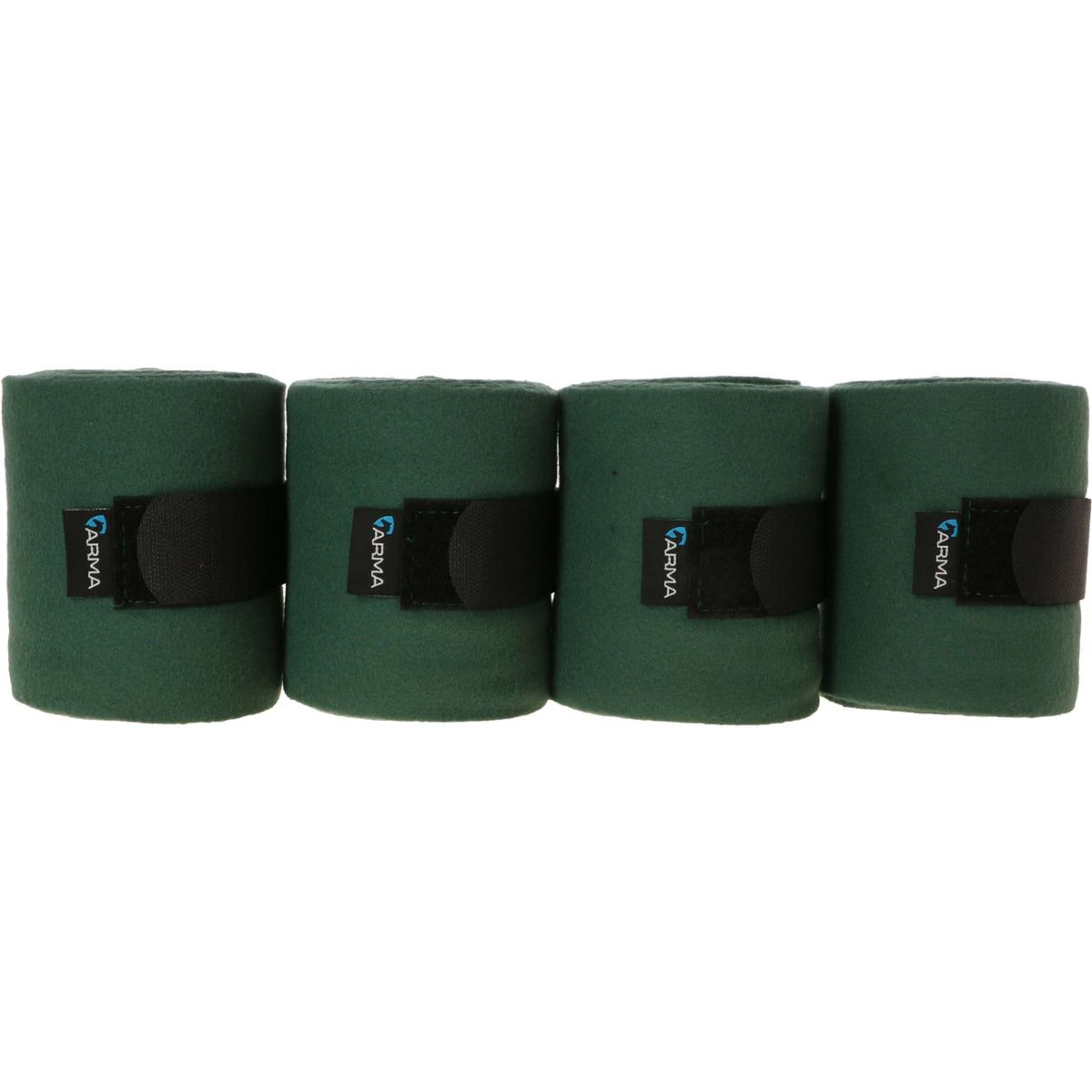 Shires Bandages Fleece Groen