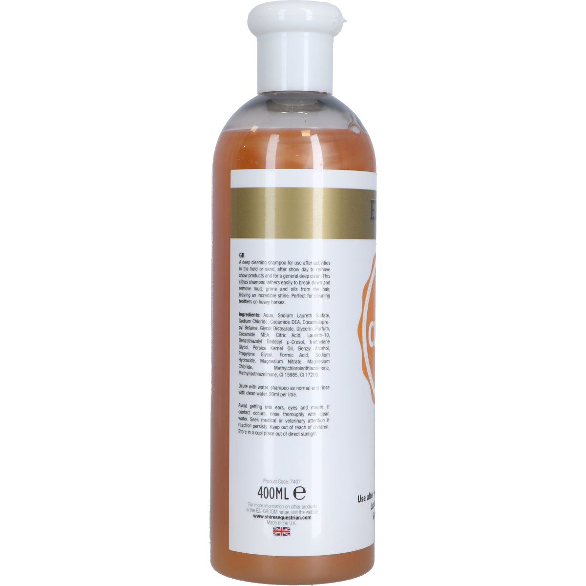 Ezi-groom Shampoo Deep Cleaning Oranje