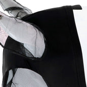 WeatherBeeta Vliegenmasker Stretch Bug Eye Saver met Oren Zwart/Zwart