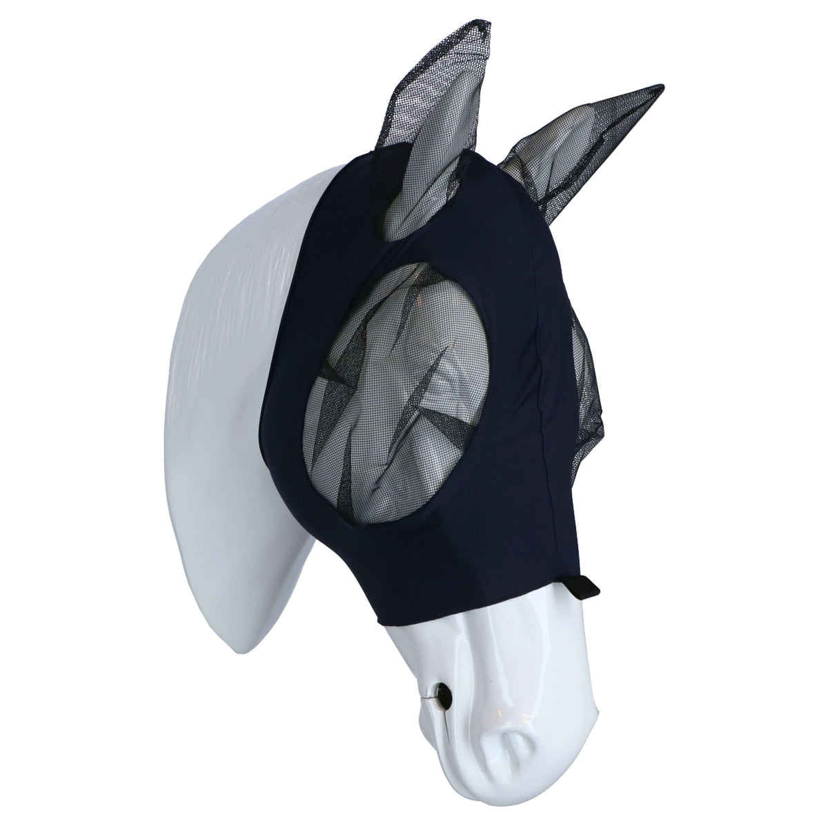 Weatherbeeta Vliegenmasker Stretch Bug Eye Saver met Oren Navy/Zwart