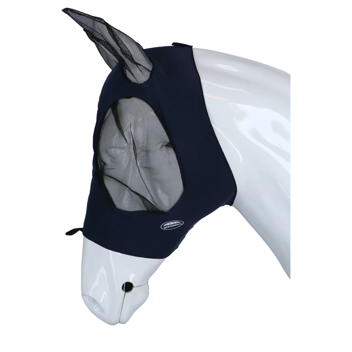 Weatherbeeta Vliegenmasker Stretch Bug Eye Saver met Oren Navy/Zwart