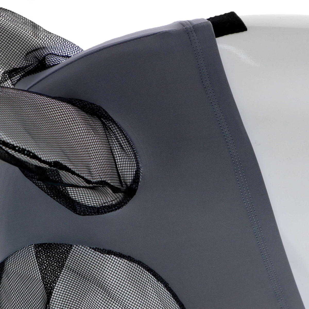 WeatherBeeta Vliegenmasker Stretch Bug Eye Saver met Oren Grijs/Zwart