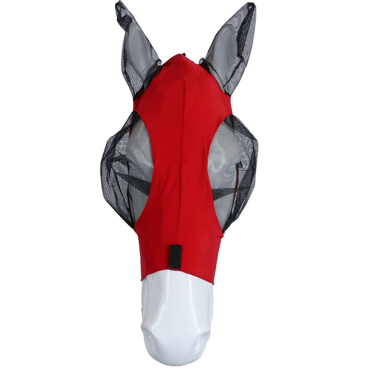 Weatherbeeta Vliegenmasker Stretch Bug Eye Saver met Oren Red/Zwart