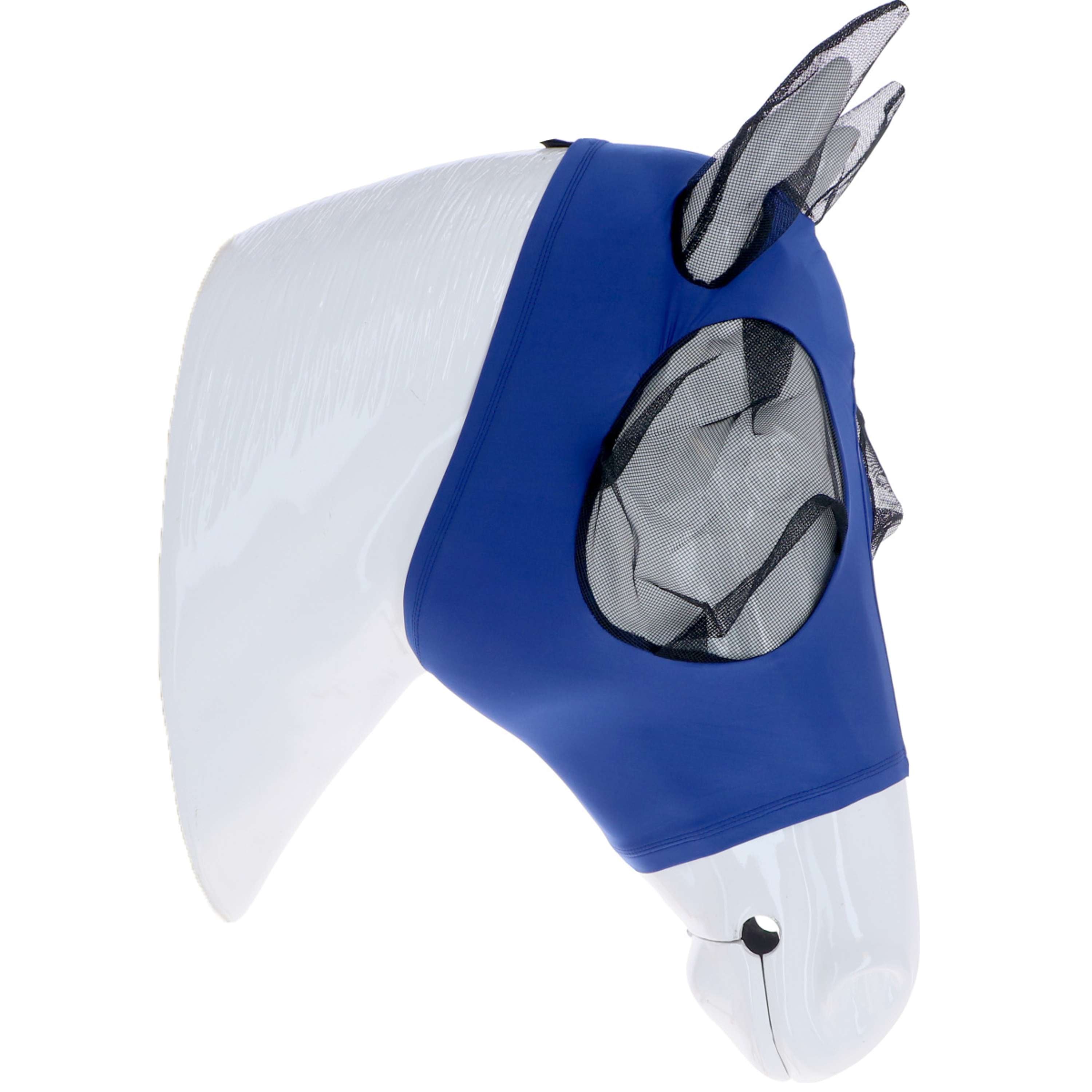 Weatherbeeta Vliegenmasker Stretch Bug Eye Saver met Oren Royal Blue/Zwart