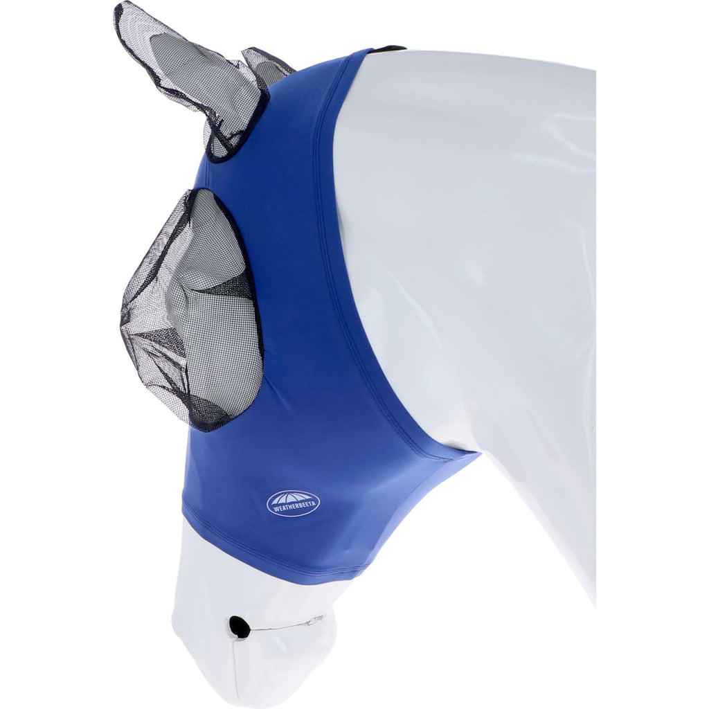 Weatherbeeta Vliegenmasker Stretch Bug Eye Saver met Oren Royal Blue/Zwart