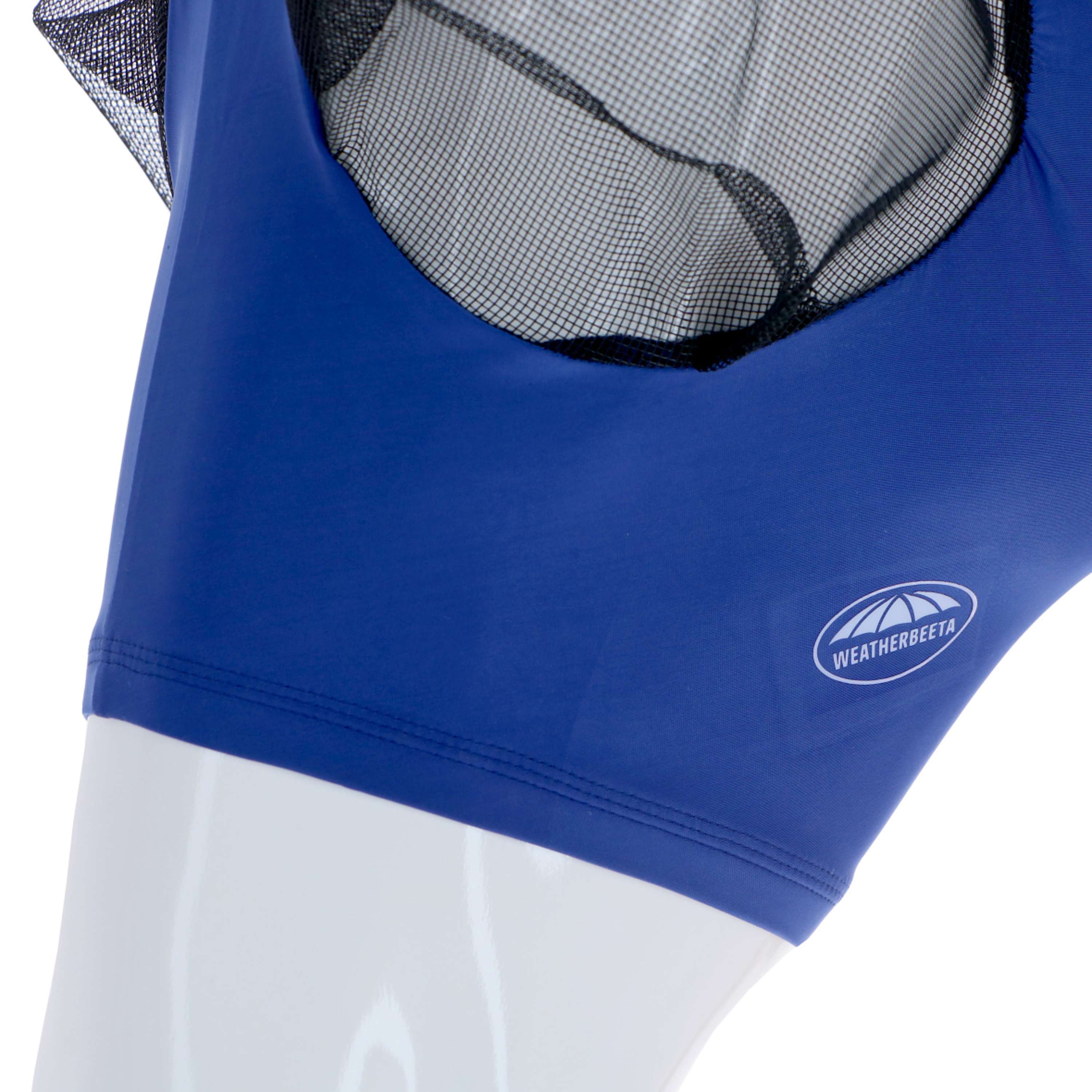 Weatherbeeta Vliegenmasker Stretch Bug Eye Saver met Oren Royal Blue/Zwart
