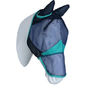 Weatherbeeta Vliegenmasker Comfitec Fine Mesh met Oren & Neus Navy/Turquoise