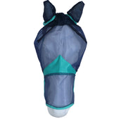 Weatherbeeta Vliegenmasker Comfitec Fine Mesh met Oren & Neus Navy/Turquoise