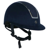 BR Cap Omega Micofiber Glitter Navy/Chroom