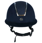 BR Cap Omega Micofiber Glitter Navy/Chroom