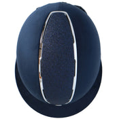 BR Cap Omega Micofiber Glitter Navy/Chroom