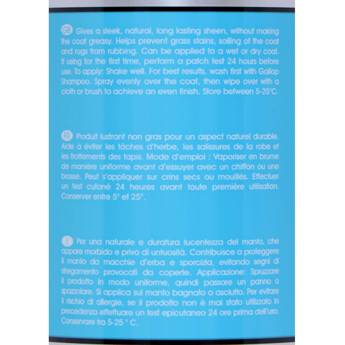 Carr & Day & Martin Glansspray Canter Coat Shine Equimist