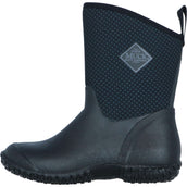 Muck Boot Muckster II Mid Dames Zwart/Rozen Print