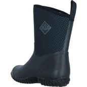 Muck Boot Muckster II Mid Dames Zwart/Rozen Print