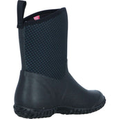 Muck Boot Muckster II Mid Dames Zwart/Rozen Print