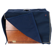 One Equestrian Grooming Box Cover Navy/Goud