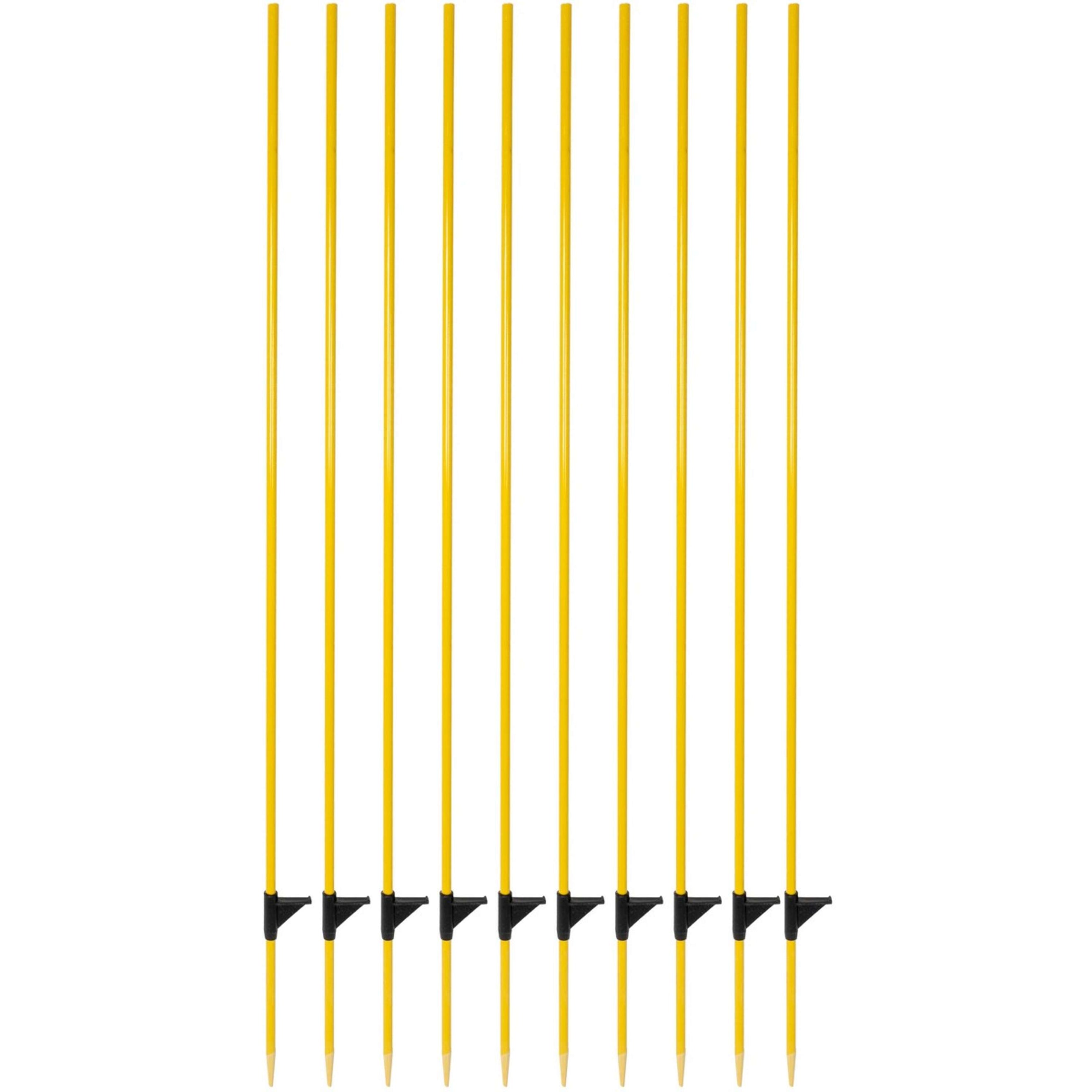 Kerbl Glasvezelpaal 10 Stuks Geel